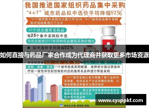 如何直接与药品厂家合作成为代理商并获取更多市场资源