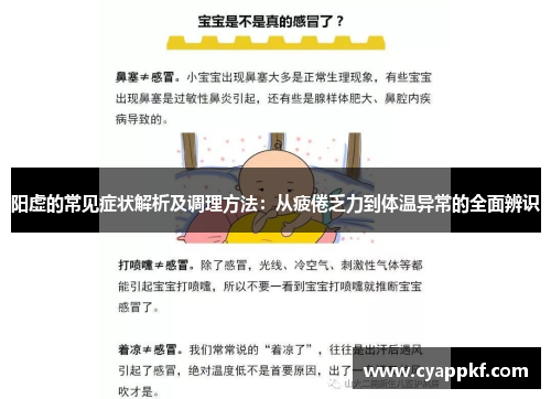 阳虚的常见症状解析及调理方法：从疲倦乏力到体温异常的全面辨识